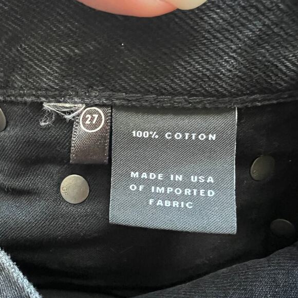 GRLFRND The Karolina High Waisted Distressed Jeans in Travelin' Band Size 27 - Picture 7 of 8